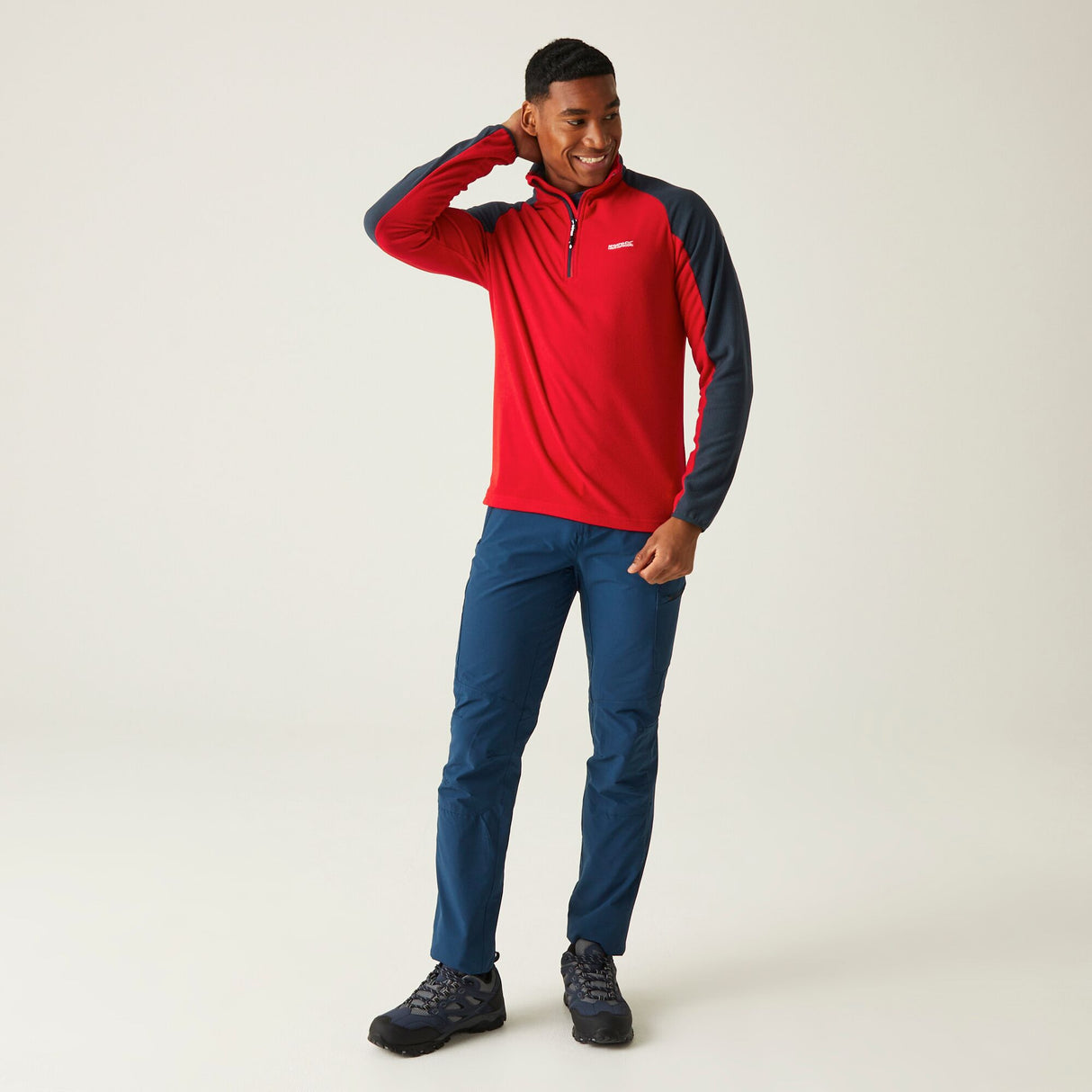 Regatta Mens Elson II Half Zip Fleece Jacket