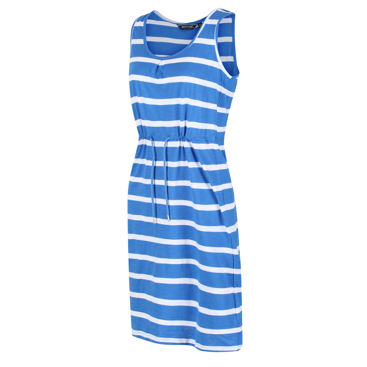 Regatta Womens Felixia Cotton Drawcord Mid Length Sun Summer Dress