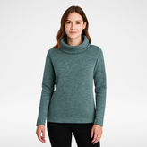 Regatta Womens Hedda Cowl Neck Knit Effect Fleece Sweater