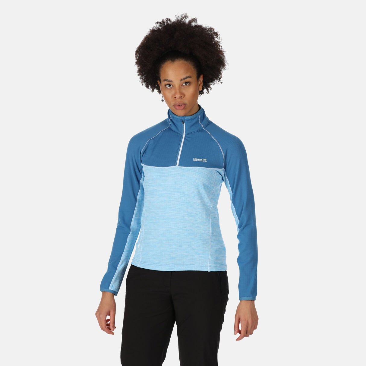 Regatta Womens Hepley Lightweight Half Zip Fleece Jacket