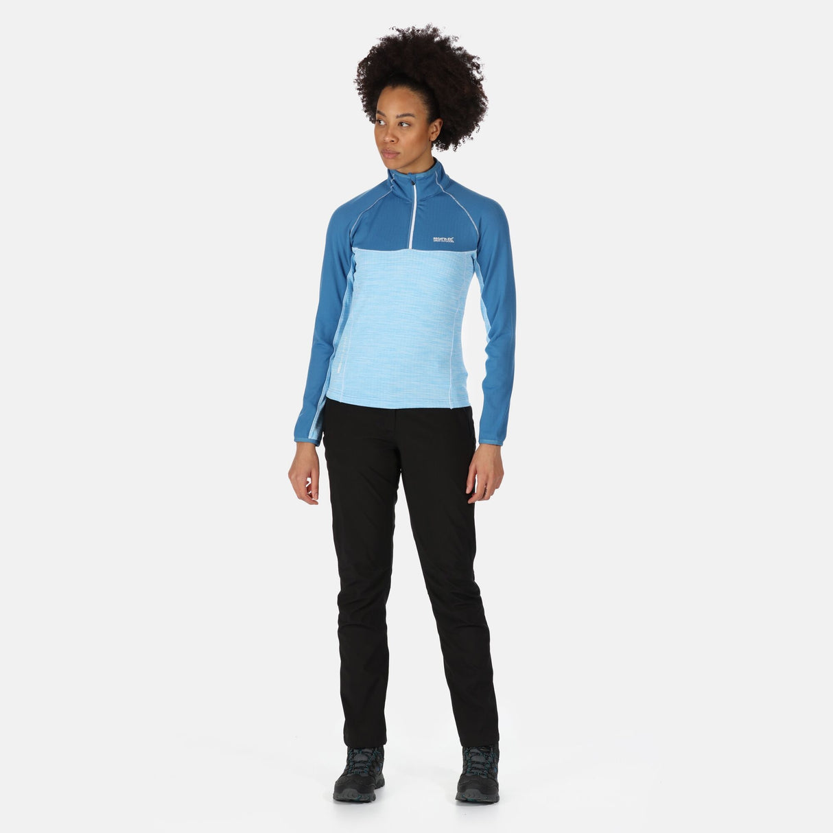 Regatta Womens Hepley Lightweight Half Zip Fleece Jacket