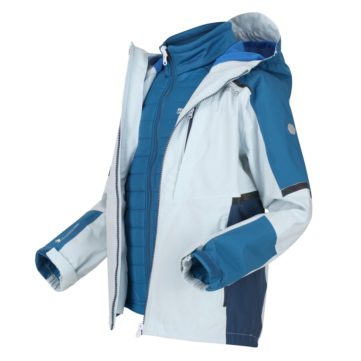 Regatta Kids Hydrate VI 3-in-1 Waterproof Jacket