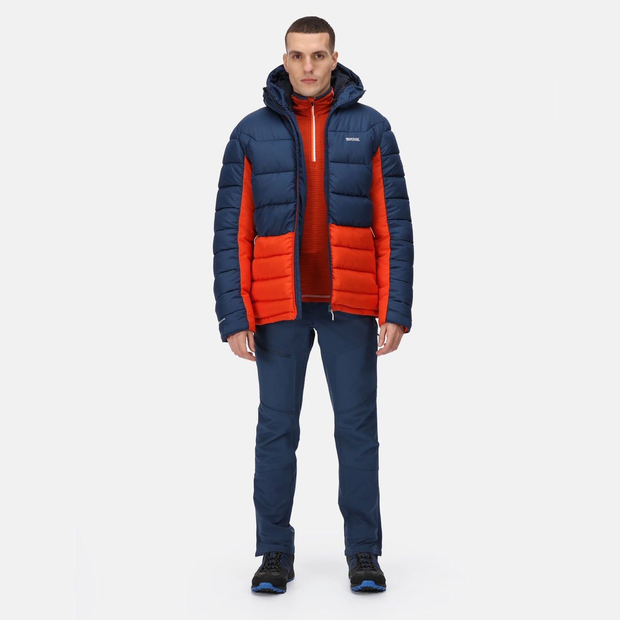 Regatta Mens Nevado VI Hooded Insulated Padded Jacket