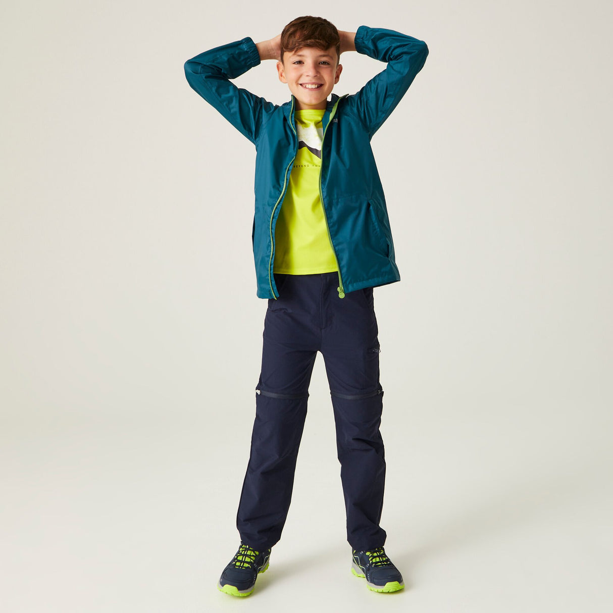 Regatta Kids Pack It III Lightweight Waterproof Packaway Jacket