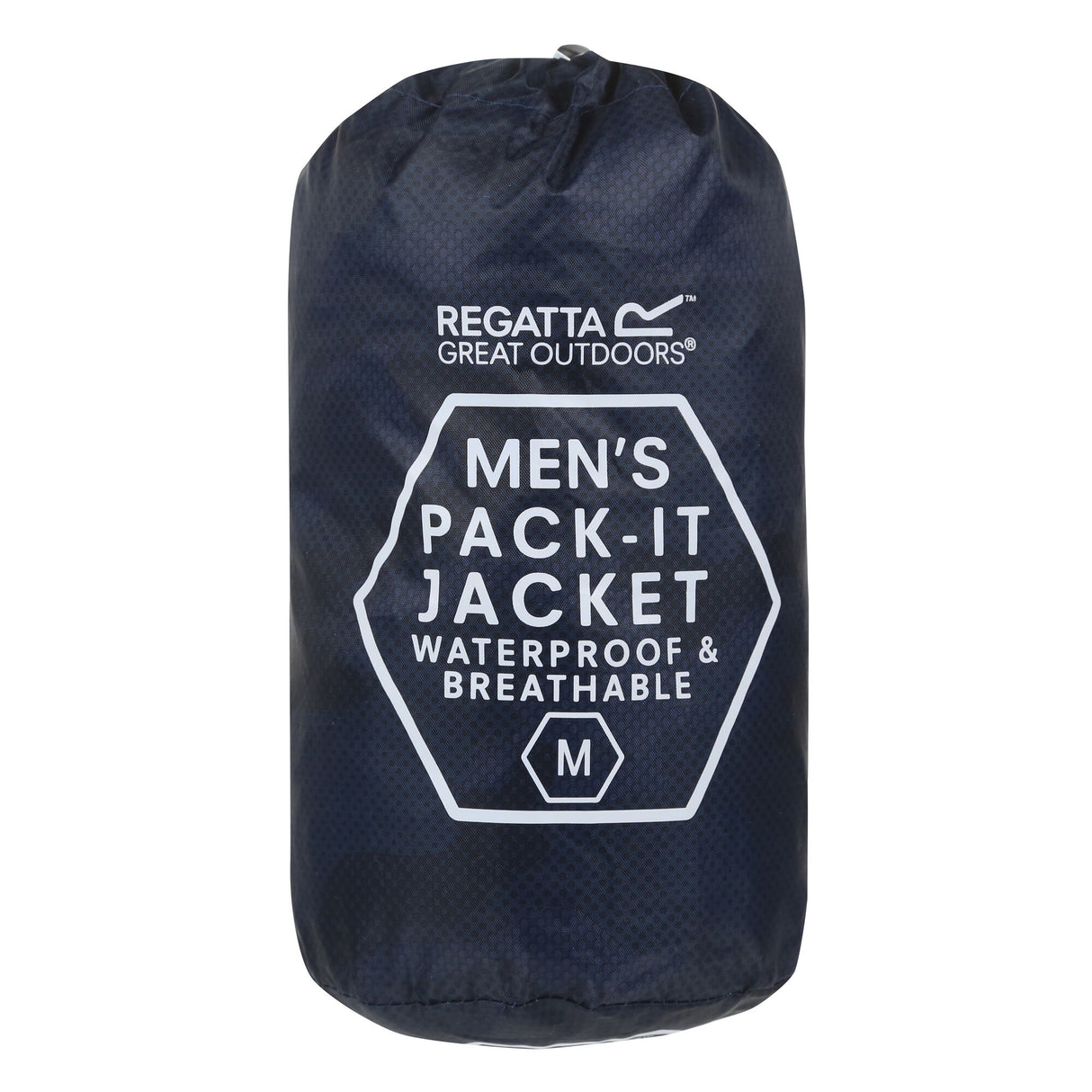 Regatta Mens Printed Pack It Waterproof Jacket