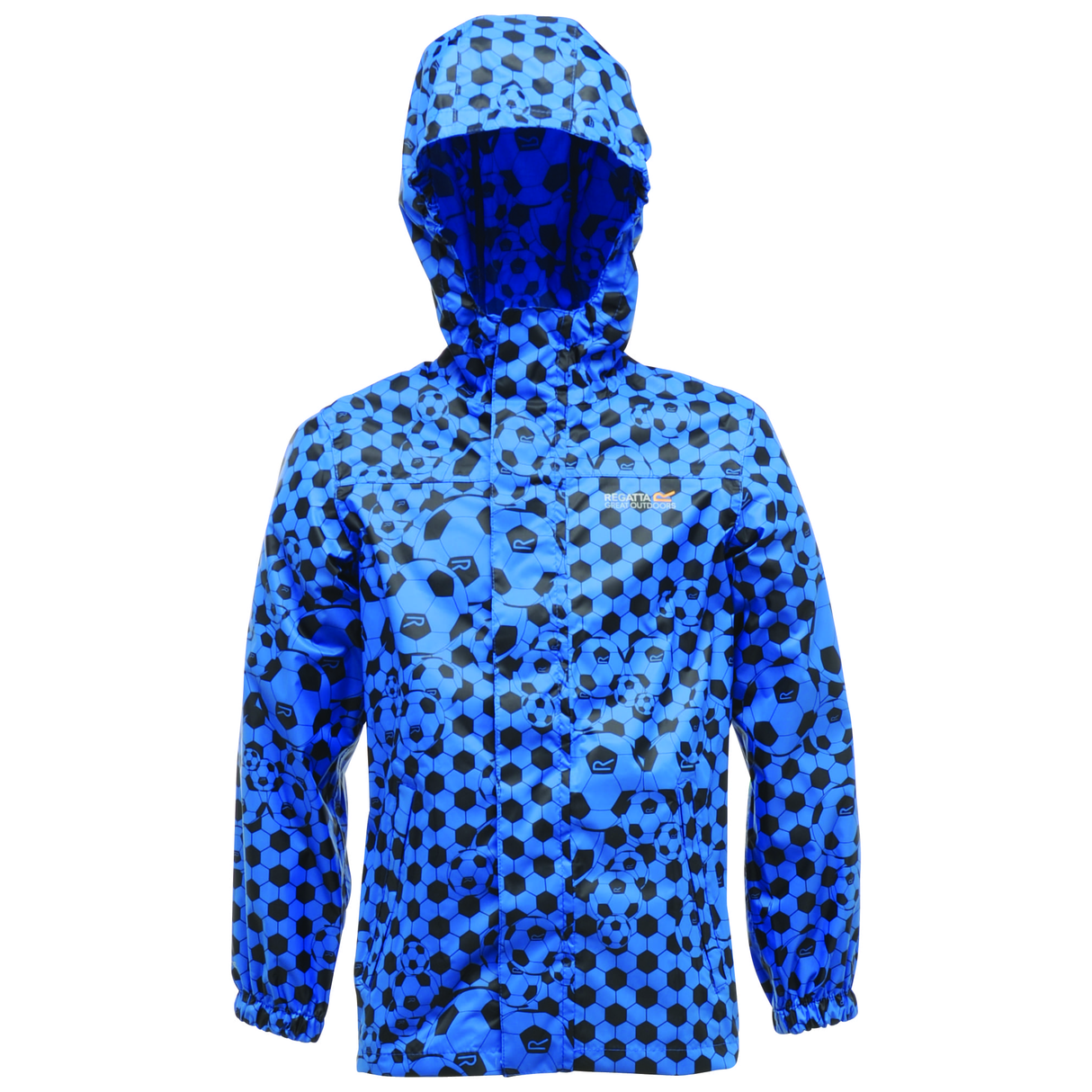 Regatta Kids Printed Pack It Waterproof Packaway Jacket