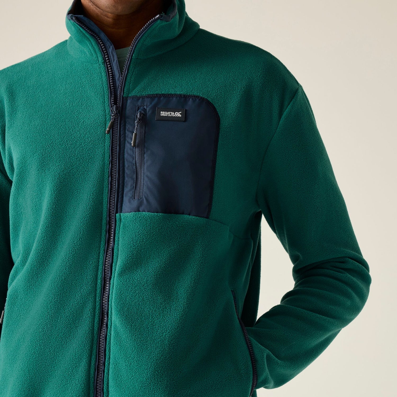Regatta Mens Frankie Full Zip Fleece Jacket