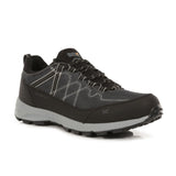 Regatta Samaris Lite Low Mens Waterproof Walking Hiking Shoes - Black/Steel