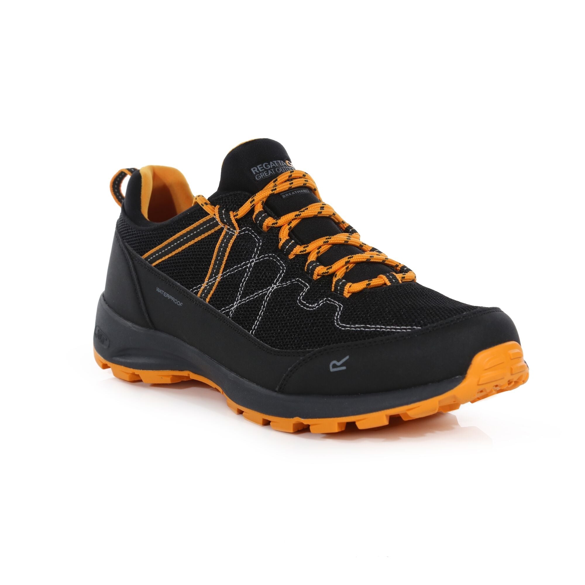 Regatta Samaris Lite Low Mens Waterproof Walking Hiking Shoes Black Portstewart Clothing Company