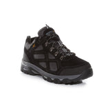 Regatta Tebay Low Mens Waterproof Walking Hiking Shoes - Black/Granite