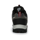 Regatta Tebay Low Mens Waterproof Walking Hiking Shoes - Grey/Red