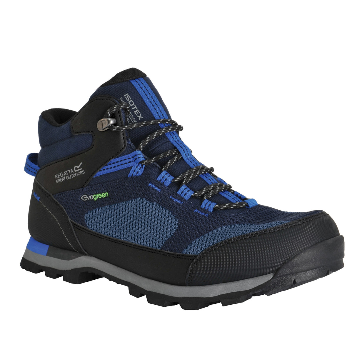 Regatta Blackthorn Evo Waterproof Walking Hiking Boots - Navy/Blue
