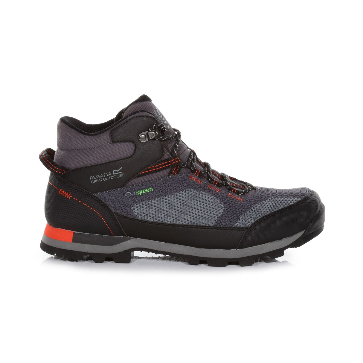 Regatta Blackthorn Evo Waterproof Walking Hiking Boots - Grey/Orange