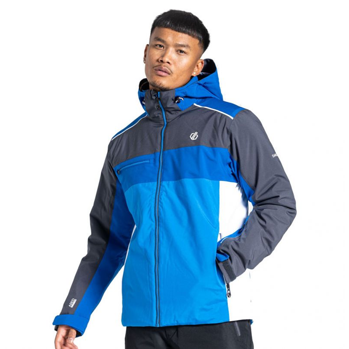 Dare2b Mens Rivalise Padded Quilted Hooded Snow Ski Waterproof Jacket Portstewart Clothing Company