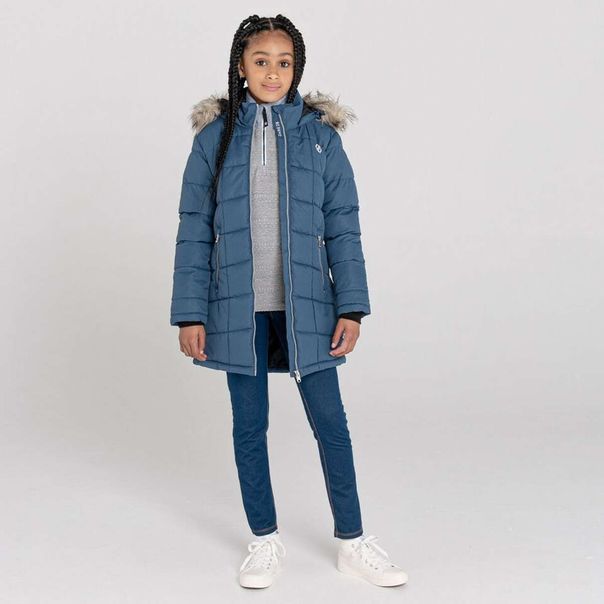 Dare2b Girls Striking Waterproof Insulated Parka Jacket Portstewart Clothing Company