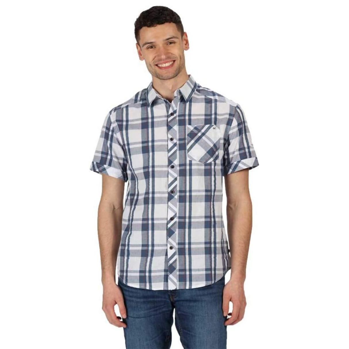 Regatta Mens Deakin III Short Sleeve Check Shirt