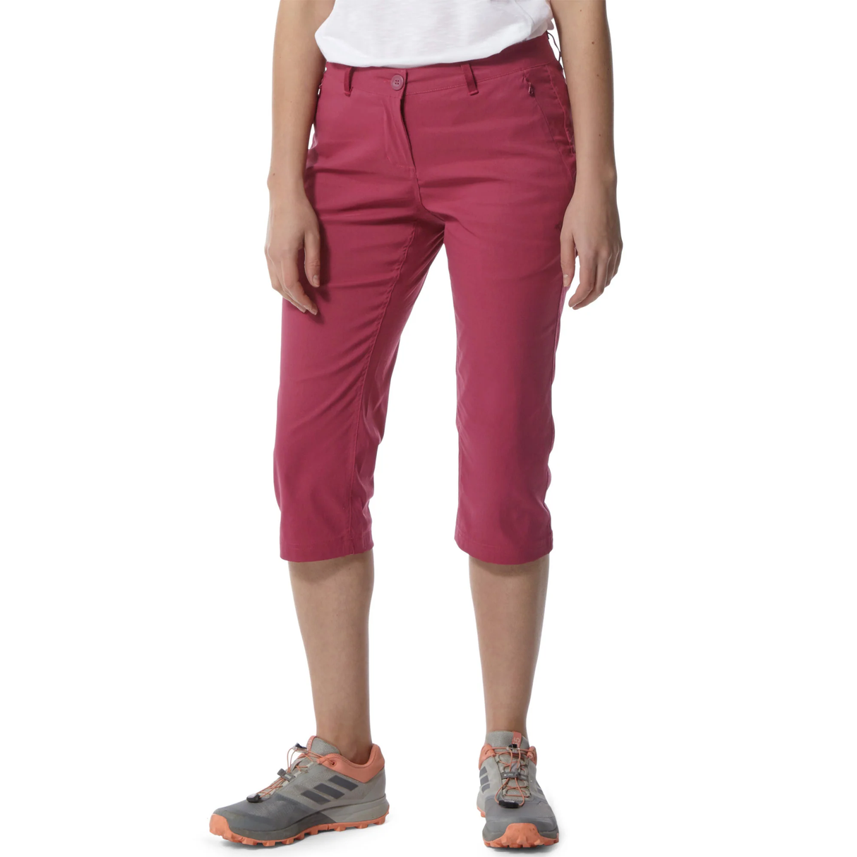 Craghoppers Womens Kiwi Pro Crop Capri Walking Trousers Portstewart Clothing Company