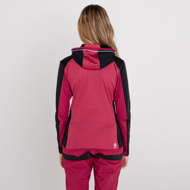 Dare2b Womens Courage Core Stretch Hooded Midlayer Jacket
