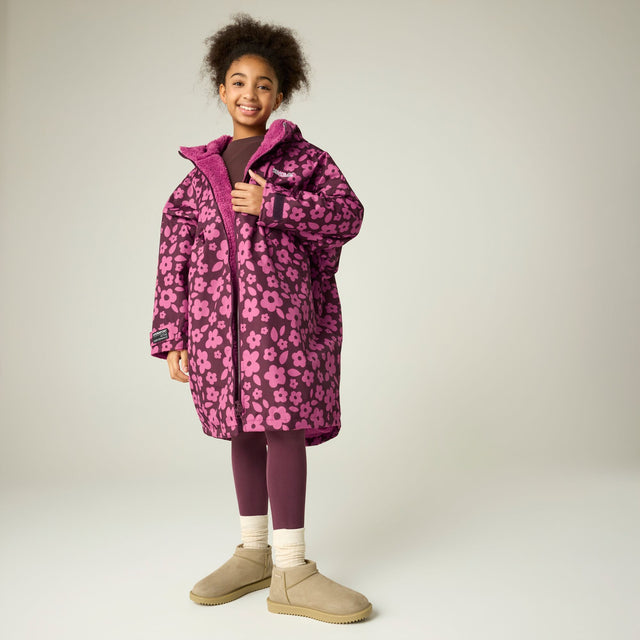 Regatta Kids Hooded Waterproof Dry Changing Robe