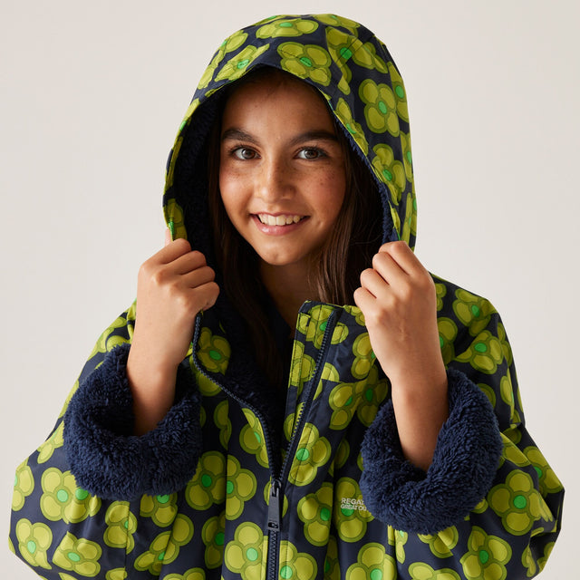 Regatta Kids Girls Orla Kiely Waterproof Dry Changing Robe