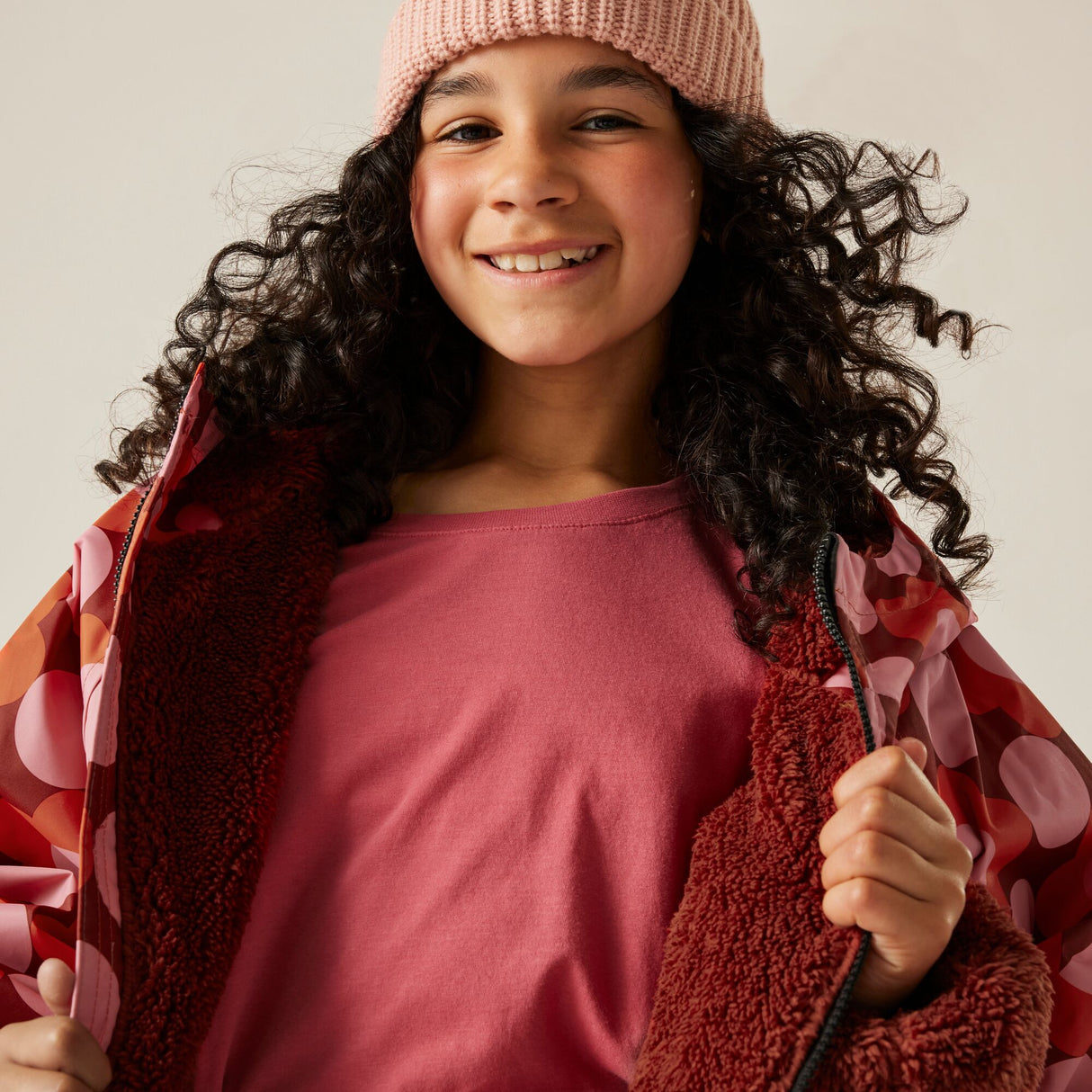 Regatta Kids Girls Orla Kiely Waterproof Dry Changing Robe