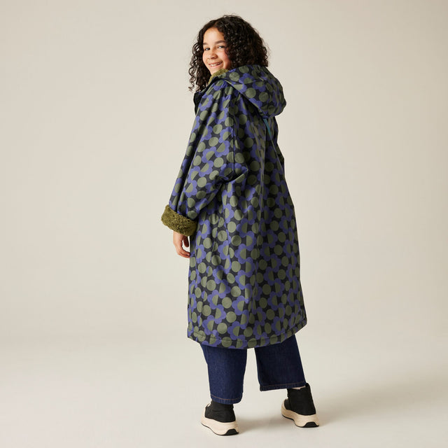 Regatta Kids Girls Orla Kiely Waterproof Dry Changing Robe