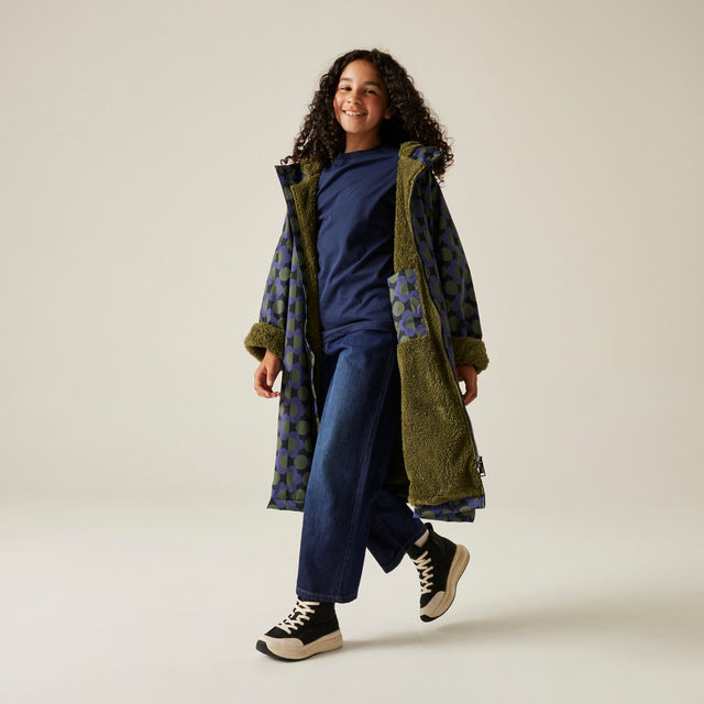 Regatta Kids Girls Orla Kiely Waterproof Dry Changing Robe