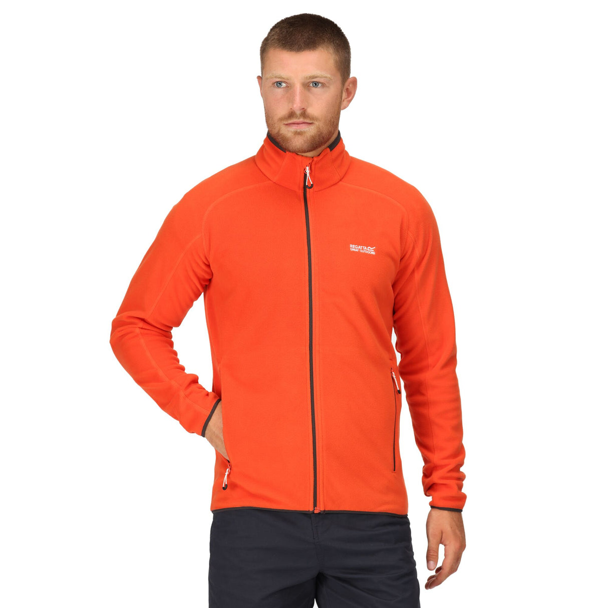 Regatta Mens Hadfield Full Zip Fleece Jacket