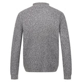 Regatta Mens Kaison Knitted Jumper Half Zip Fleece Jacket