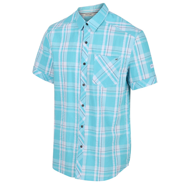 Regatta Mens Deakin III Short Sleeve Check Shirt