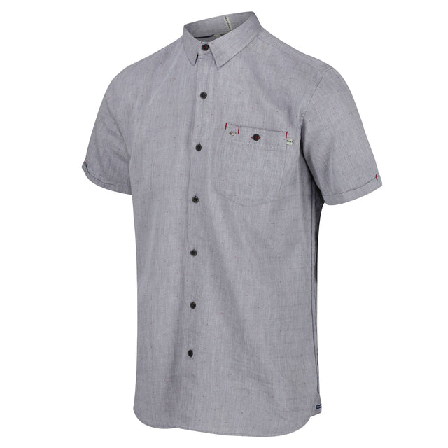 Regatta Mens Damari Short Sleeve Shirt