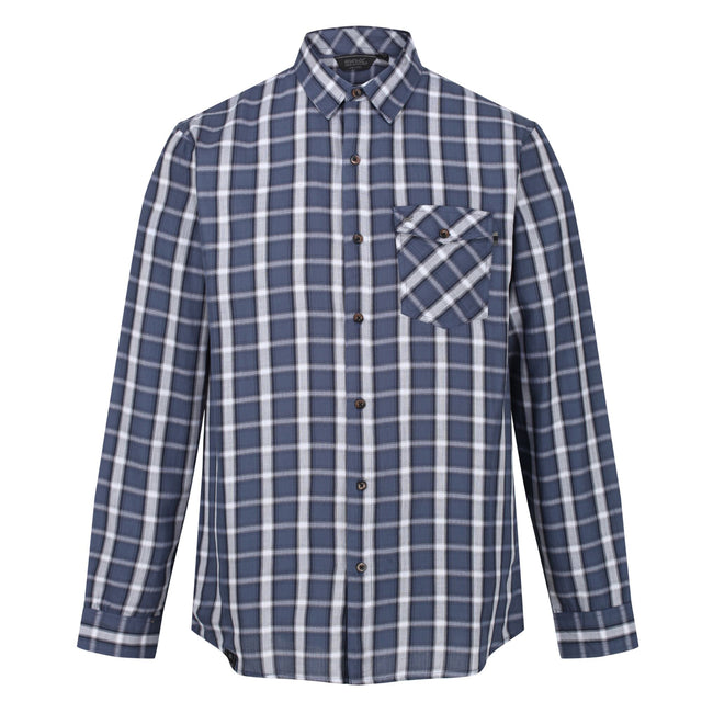 Regatta Mens Lonan Long Sleeve Check Shirt