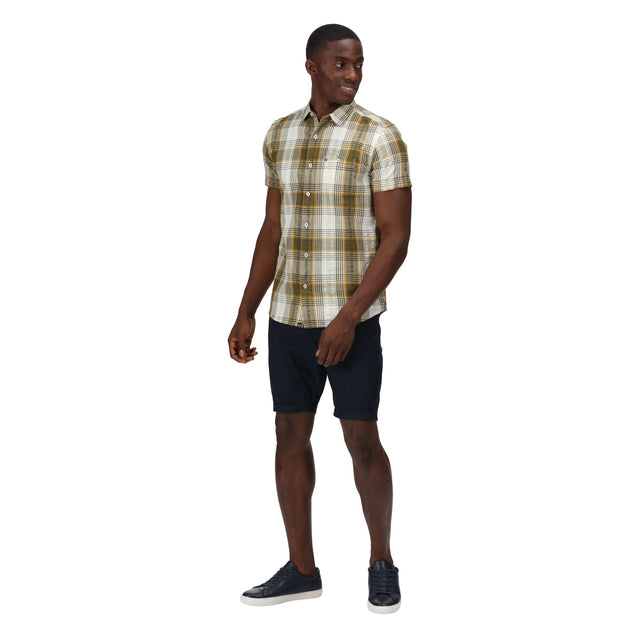 Regatta Mens Deakin IV Short Sleeve Check Shirt