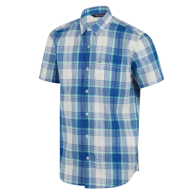 Regatta Mens Deakin IV Short Sleeve Check Shirt