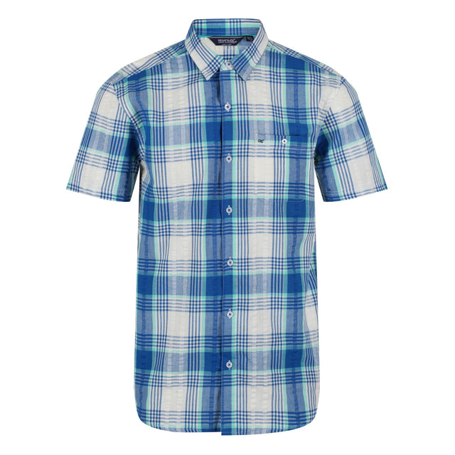 Regatta Mens Deakin IV Short Sleeve Check Shirt