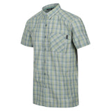 Regatta Mens Kalambo VII Short Sleeve Check Shirt