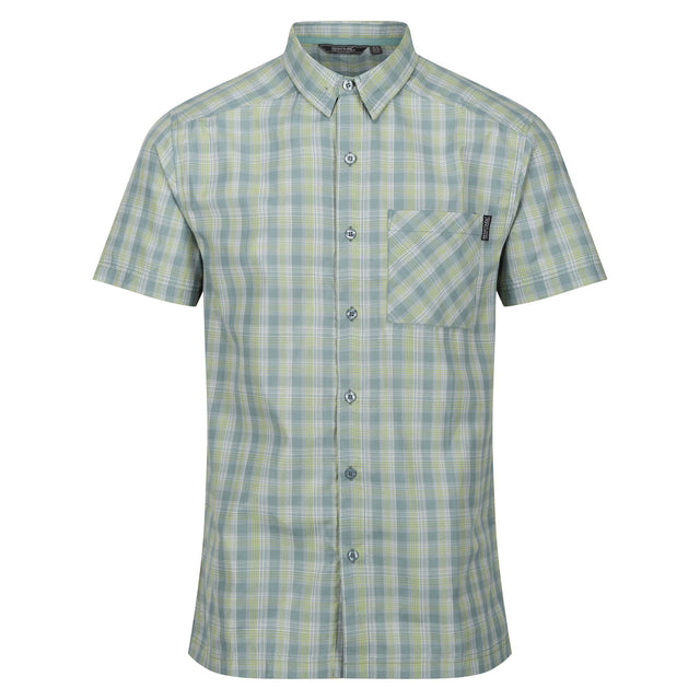 Regatta Mens Kalambo VII Short Sleeve Check Shirt