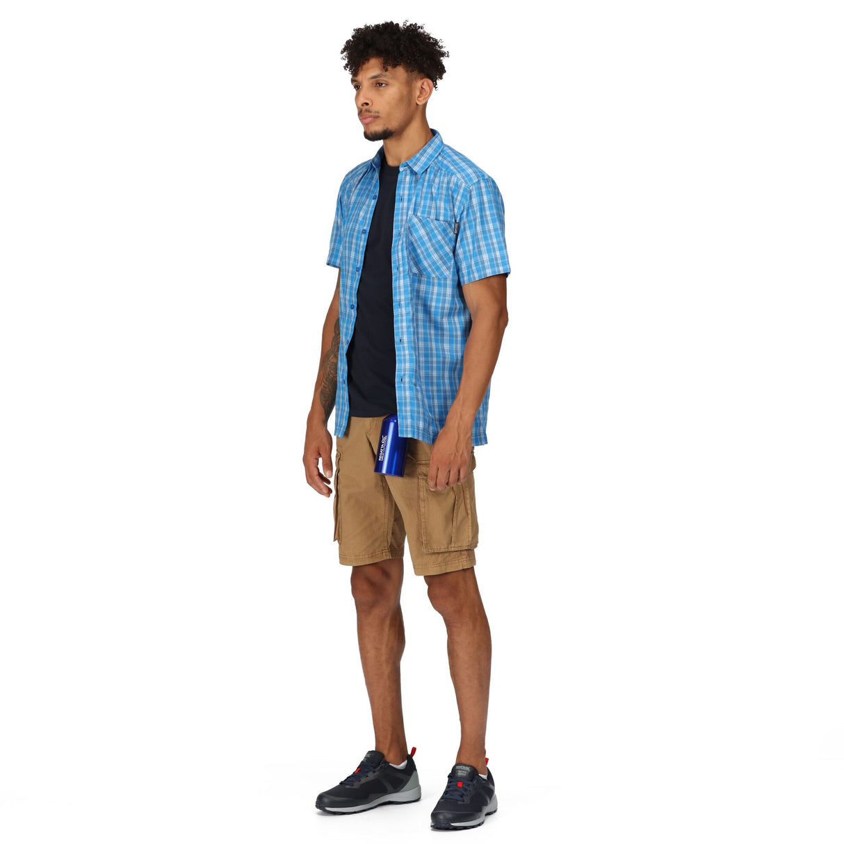 Regatta Mens Kalambo VII Short Sleeve Check Shirt
