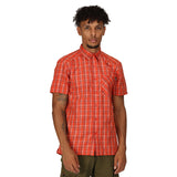 Regatta Mens Kalambo VII Short Sleeve Check Shirt