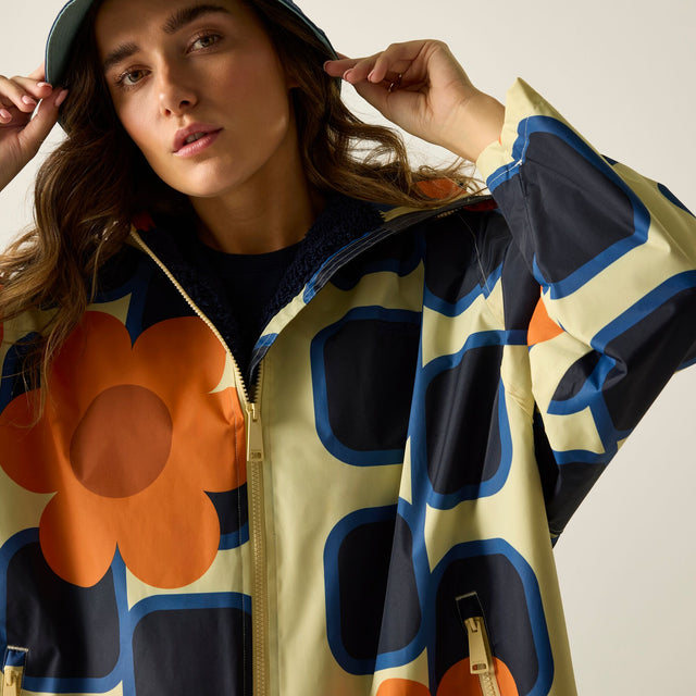 Regatta Womens Orla Kiely Waterproof Dry Changing Robe