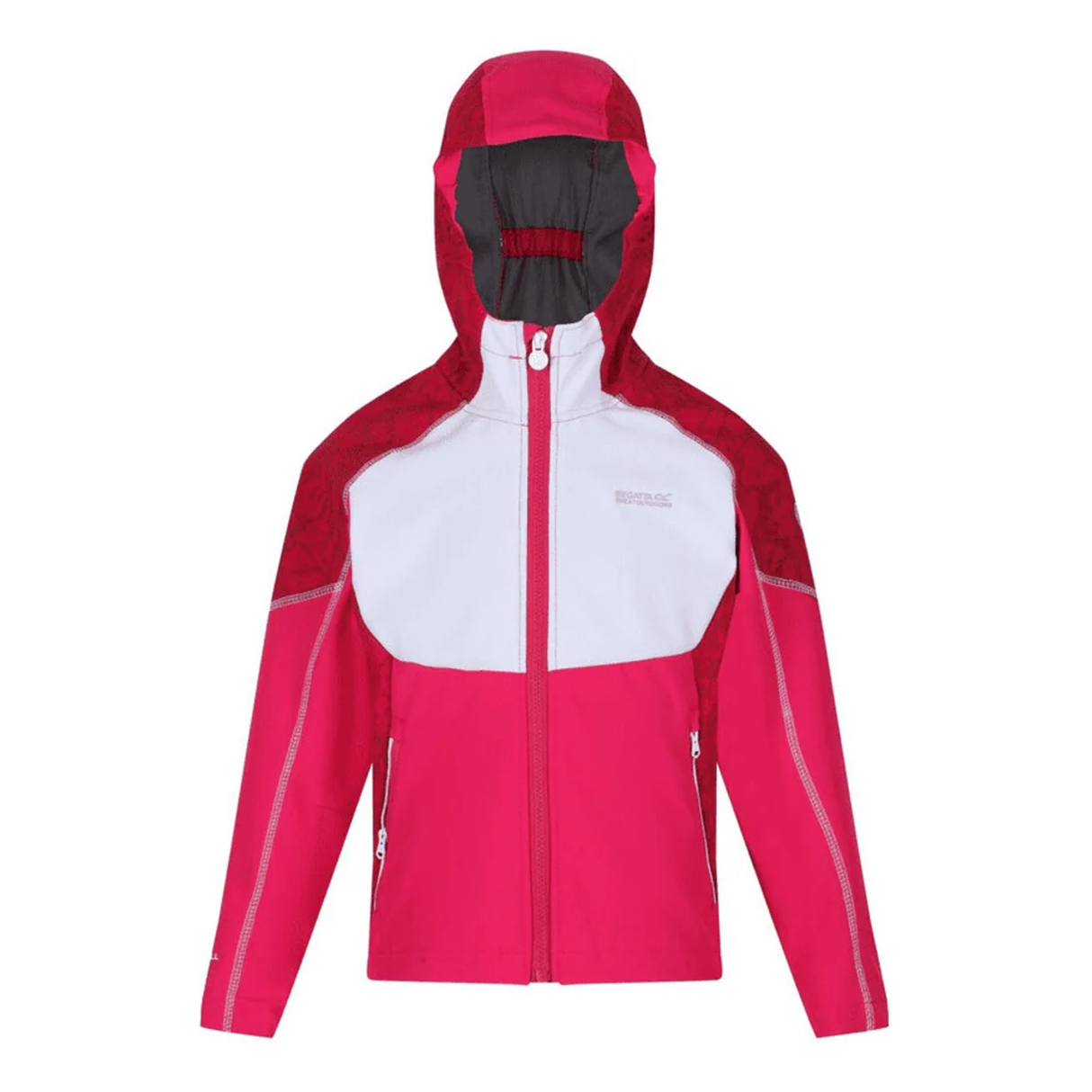 Regatta Kids Acidity IV Reflective Lightweight Hooded Softshell Jacket