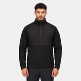Regatta Mens Addinston Hybrid Half Zip Fleece Jacket
