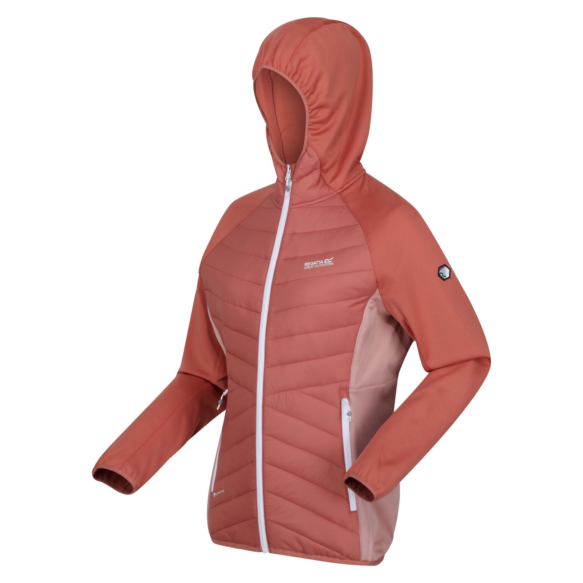 Regatta Mens Andreson VII Hybrid Lightweight Hooded Insulated Jacket - Polyester - RMN207