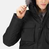 Regatta Mens Aziel Waterproof Insulated Parka Jacket