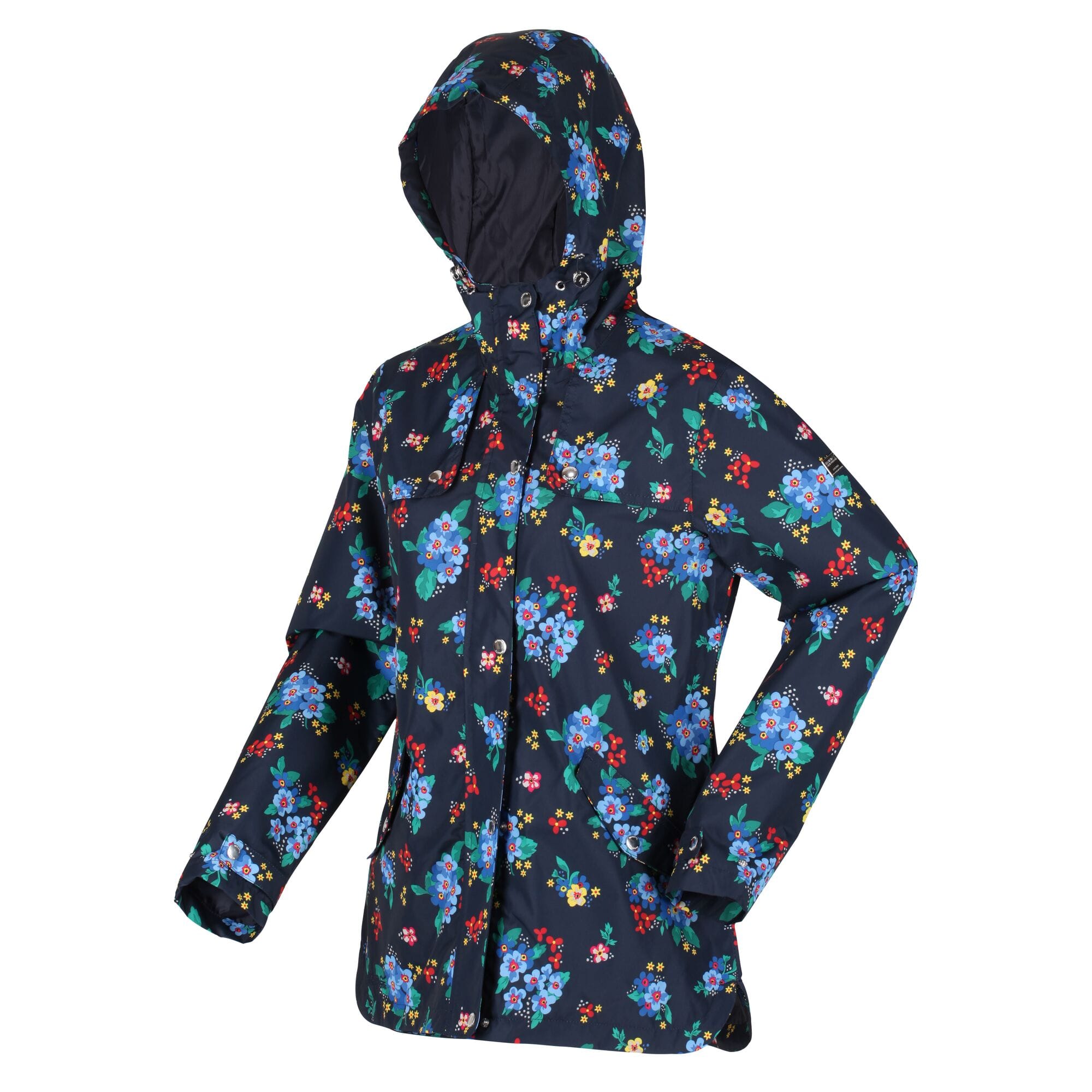 Patterned rain jacket womens on sale