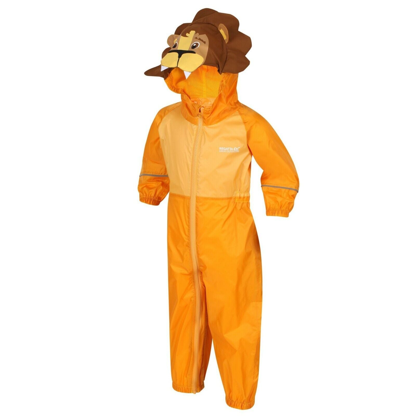 Regatta Tiger Puddle Suit Kids' Mudplay Animal Wellies Tiger