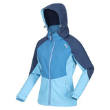 Regatta Womens Desoto VIII Hooded Lined Softshell Jacket