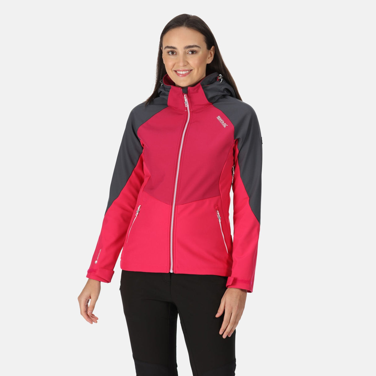 Regatta Womens Desoto VIII Hooded Lined Softshell Jacket