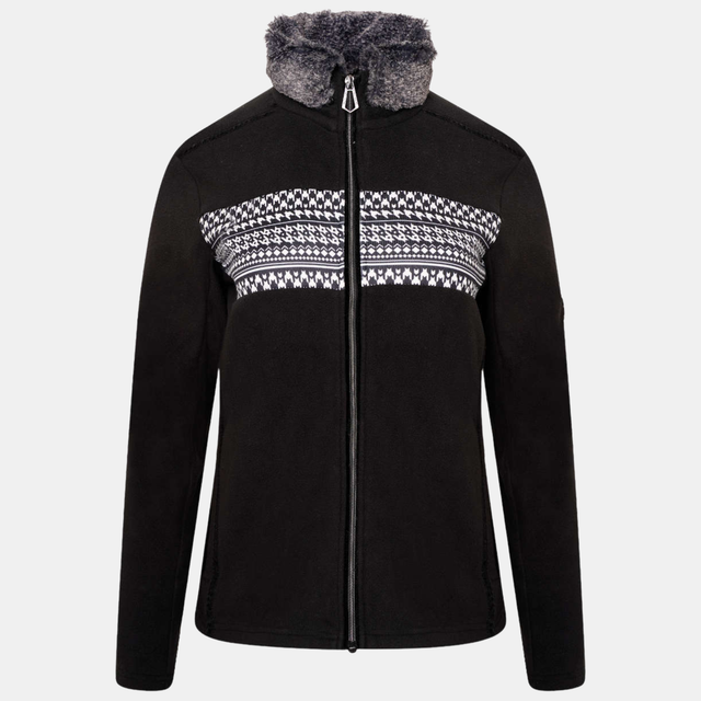 Dare2b Womens Engross Faux Fur Trim Full Zip Sweater