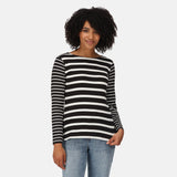 Regatta Womens Farida Striped Long Sleeved T Shirt